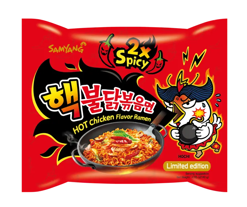 Hot chicken flavor ramen
