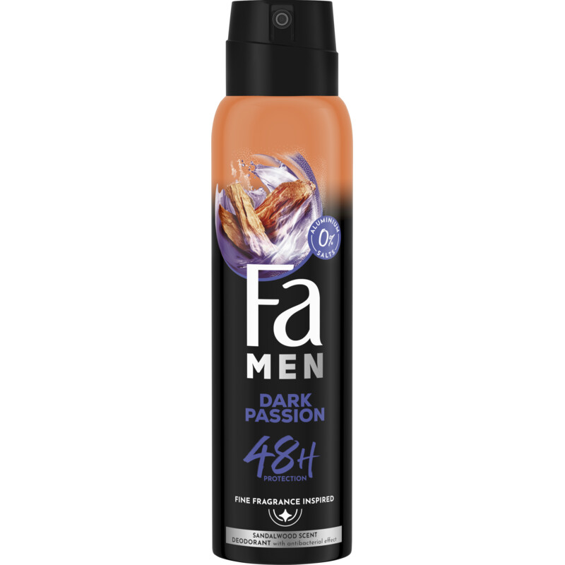 Fa Men dark passion deodorant spray