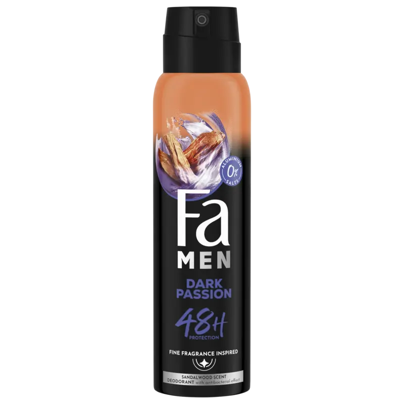 Fa Men dark passion deodorant spray