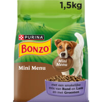 Een afbeelding van Bonzo Mini menu adult rund en lam