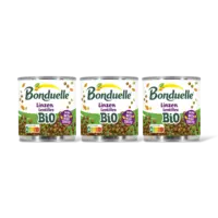 Bonduelle Linzen bio 3-pack