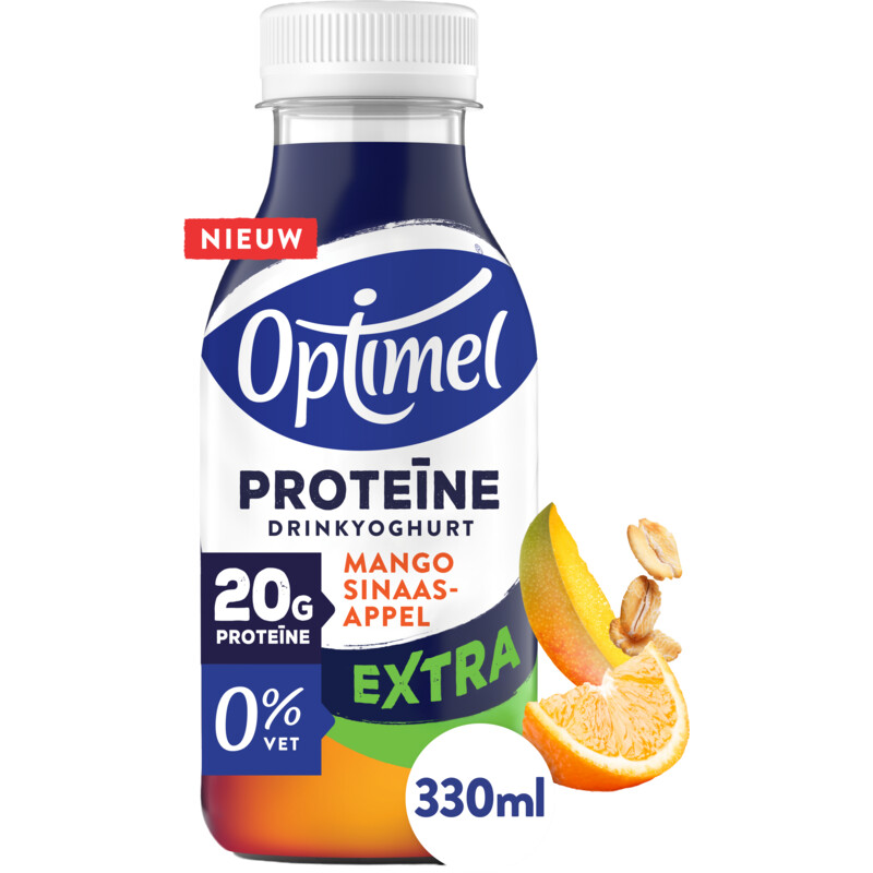 Optimel Proteine extra mango sinaasappel