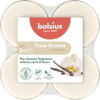 Een afbeelding van Bolsius True scents maxi geurtheelichten vanille