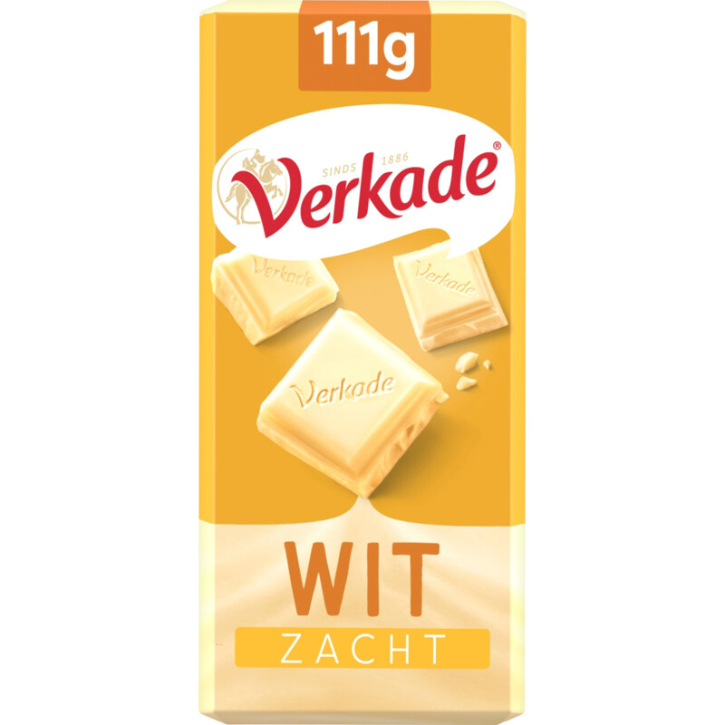 Een afbeelding van Verkade Tablet wit