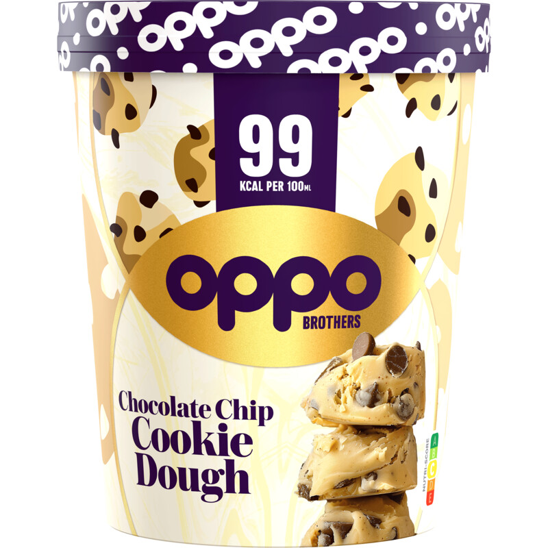 Een afbeelding van Oppo Brothers Chocolate chip cookie dough