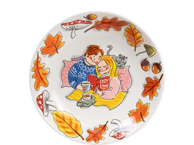 pdp-image-Blond Amsterdam Diep bord cozy days 23cm