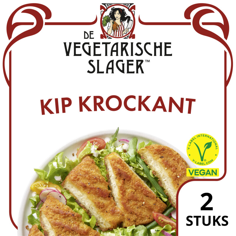 Een afbeelding van Vegetarische Slager Vegan kip krockant