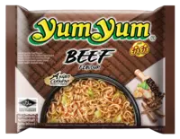 Yum Yum Beef flavour instant noodles