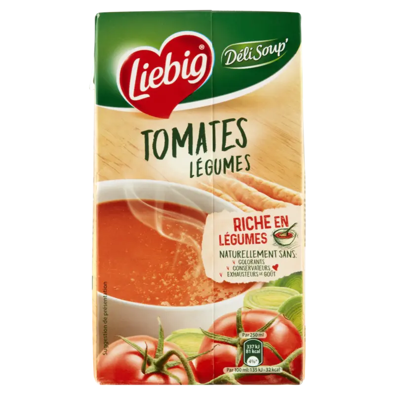 Liebig Tomaat groentesoep bel