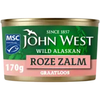 John West Wilde roze zalm zonder vel en graat