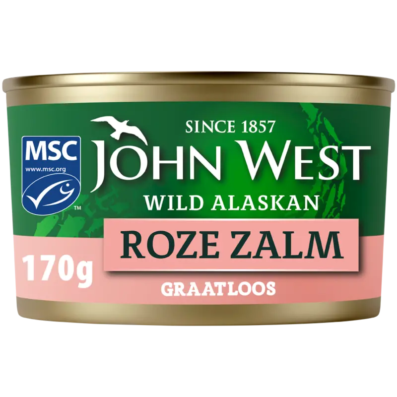 John West Wilde roze zalm zonder vel en graat