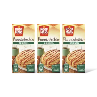 pdp-image-Koopmans Mix voor pannenkoeken origineel 3-pack