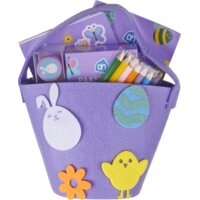 AH Vilten mandje gevuld konijn