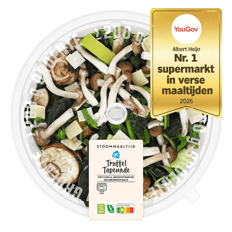 AH Stoommaaltijd truffel tapenade