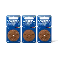 Varta Hearing aid batteries 312 3-pack