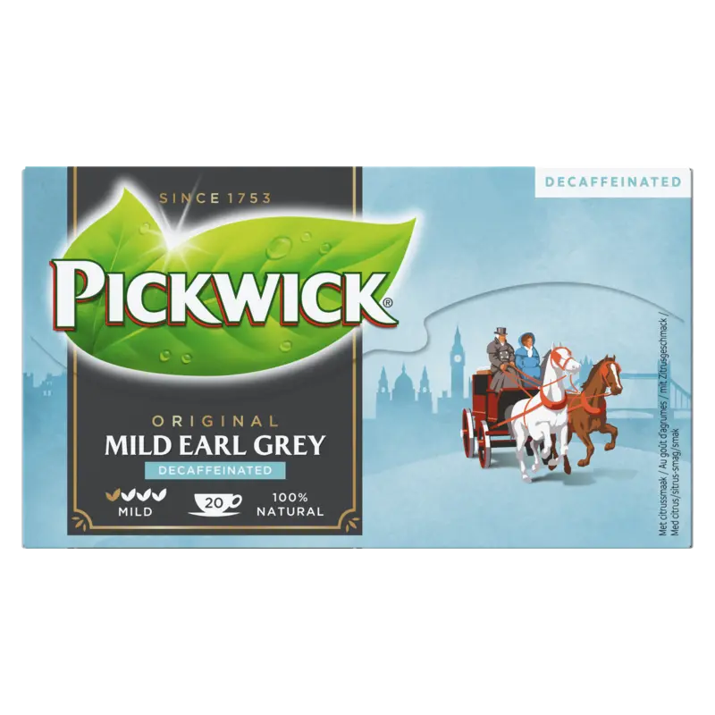 Mild earl grey decaffeinated