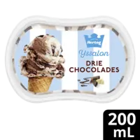 Hertog Ijssalon mini drie chocolades
