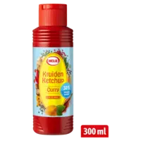 Hela Kruiden ketchup curry 30% minder suiker