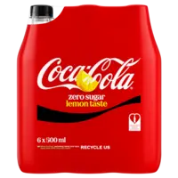 Coca-Cola Zero lemon 6-pack bel