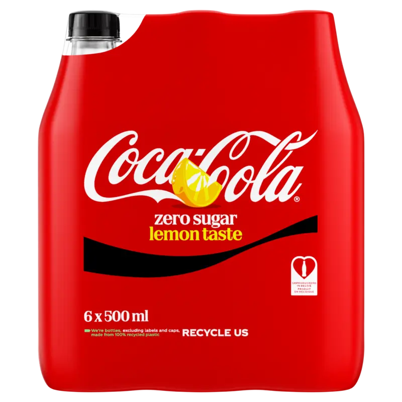 Coca-Cola Zero lemon 6-pack bel