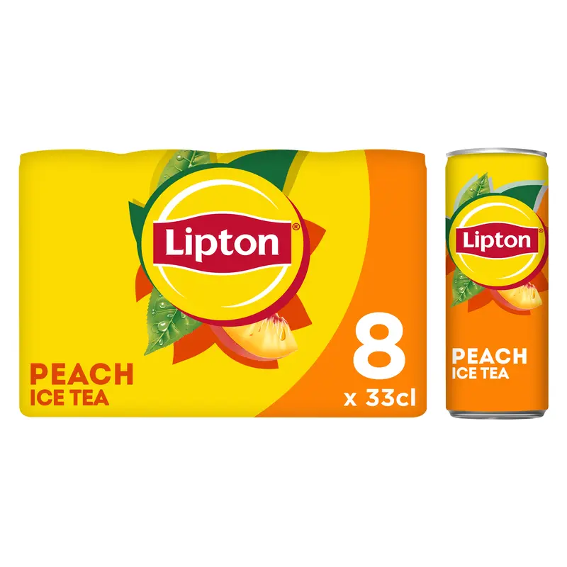 Lipton Lipton ice tea perzik 8bl BEL
