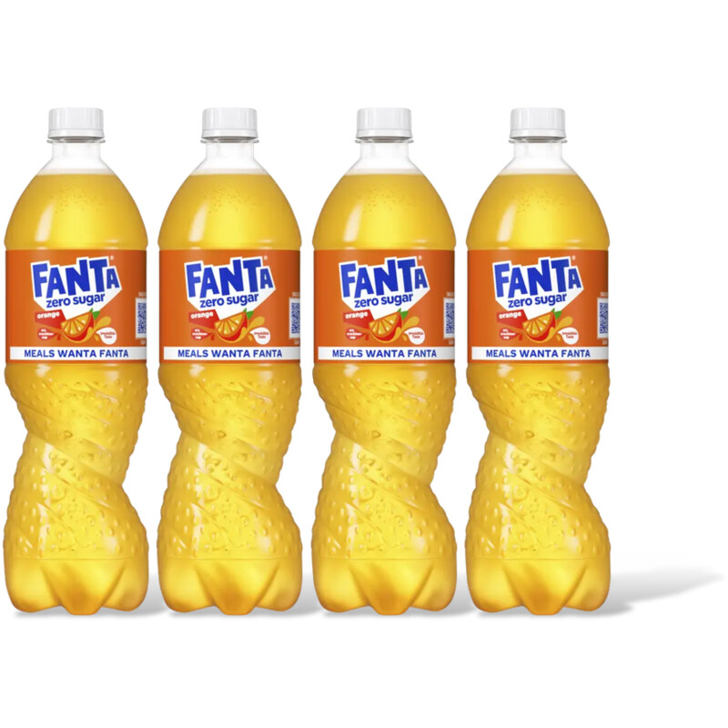 Fanta Orange zero sugar 4pk