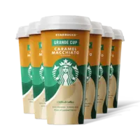 Starbucks Caramel macchiato grande cup 6-pack
