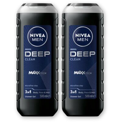 pdp-image-NIVEA Men deep clean shower gel 2-pack