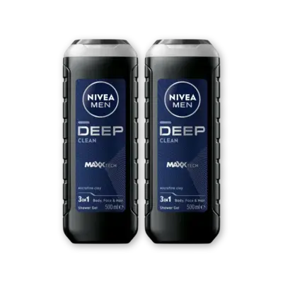 pdp-image-NIVEA Men deep clean shower gel 2-pack