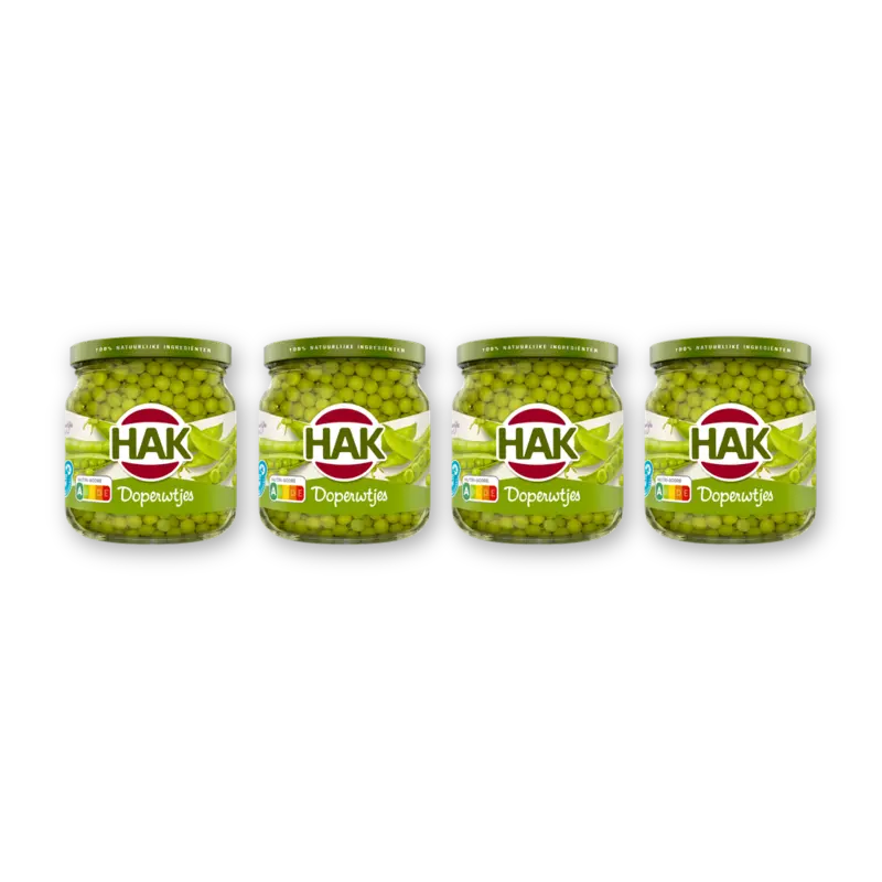 Hak Doperwtjes 4-pack