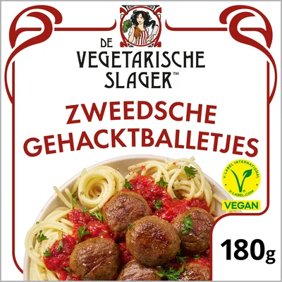 pdp-image-Vegetarische Slager Vegan Zweedsche gehacktballetjes