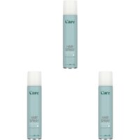 Een afbeelding van Care Hair spray mega strong 3-pack