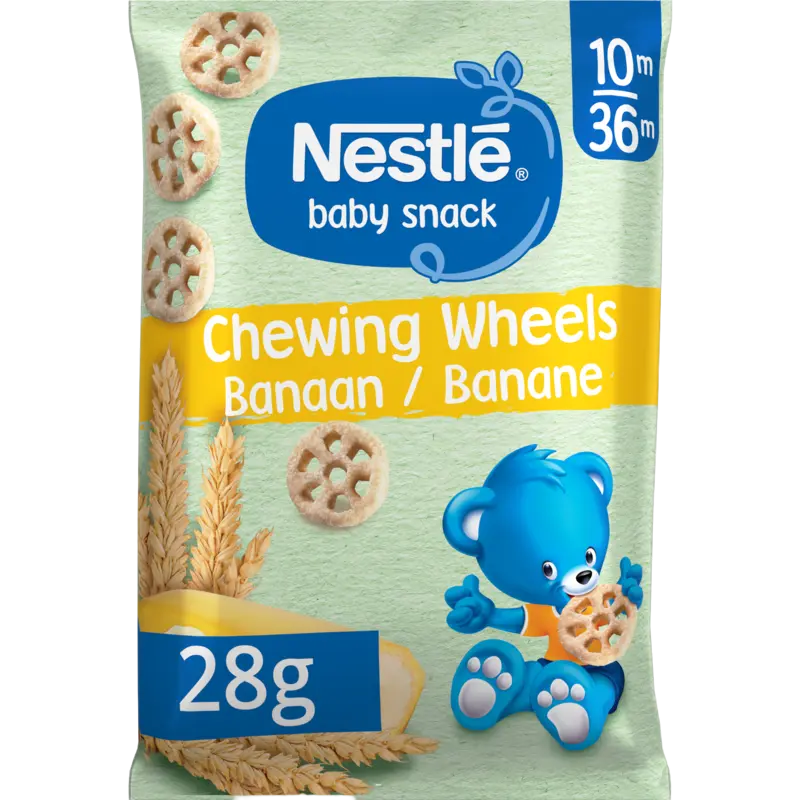 Baby Snack Chewing Wheels Banaan 10m/36m