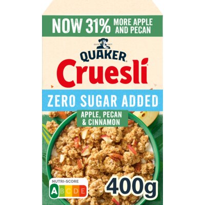 pdp-image-Quaker Zero sugar added apple, pecan & cinnamon