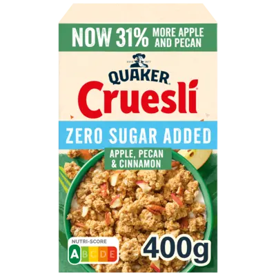 pdp-image-Quaker Zero sugar added apple, pecan & cinnamon