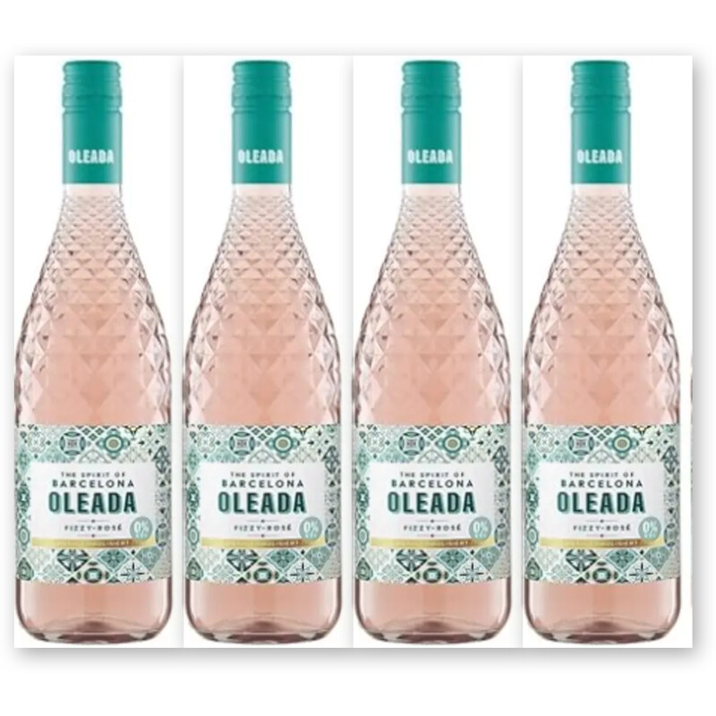Oleada Barcelona Fizzy Rosé 4 flessen
