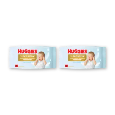 pdp-image-Huggies Extra care sensitive billendoekjes 2-pck