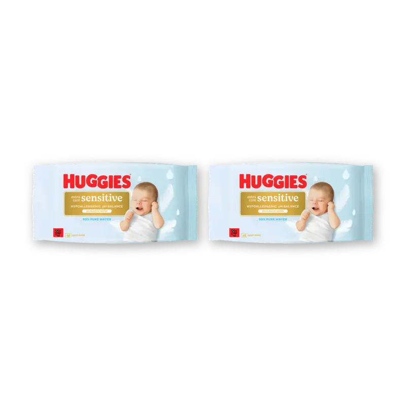 Extra care sensitive billendoekjes 2-pck