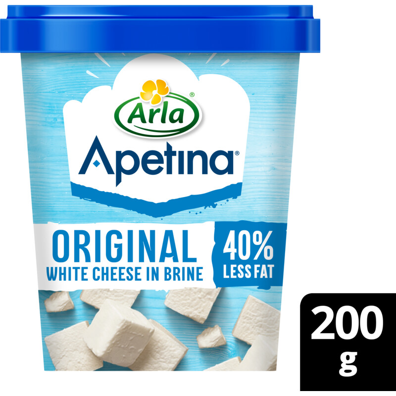 Een afbeelding van Apetina White cheese in brine 40% less fat