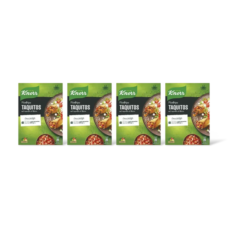 Knorr Foodtrips taquitos 4-pack