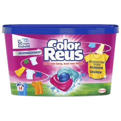 pdp-image-Witte Reus Color 3+1 power wasmiddel capsules kleur