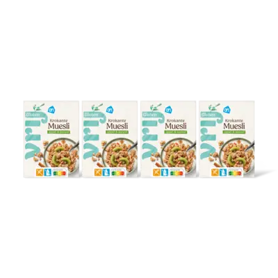 pdp-image-AH Glutenvrij Krokante muesli appel kaneel 4-pack