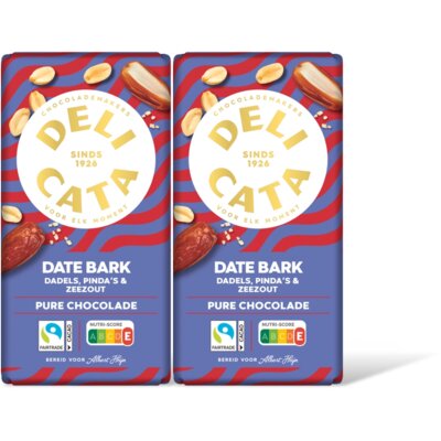 pdp-image-Delicata Reep date bark pure chocolade 2-pack
