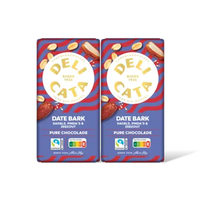 pdp-image-Delicata Reep date bark pure chocolade 2-pack