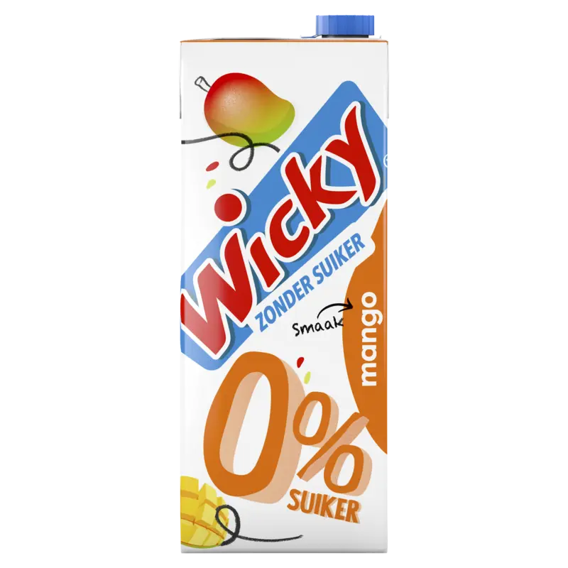 0% Suiker Smaak Mango 1,5 L
