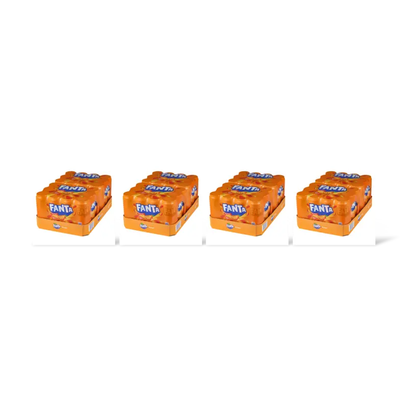 Fanta Orange tray 4-pack