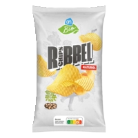 AH Biologisch Ribbelchips naturel