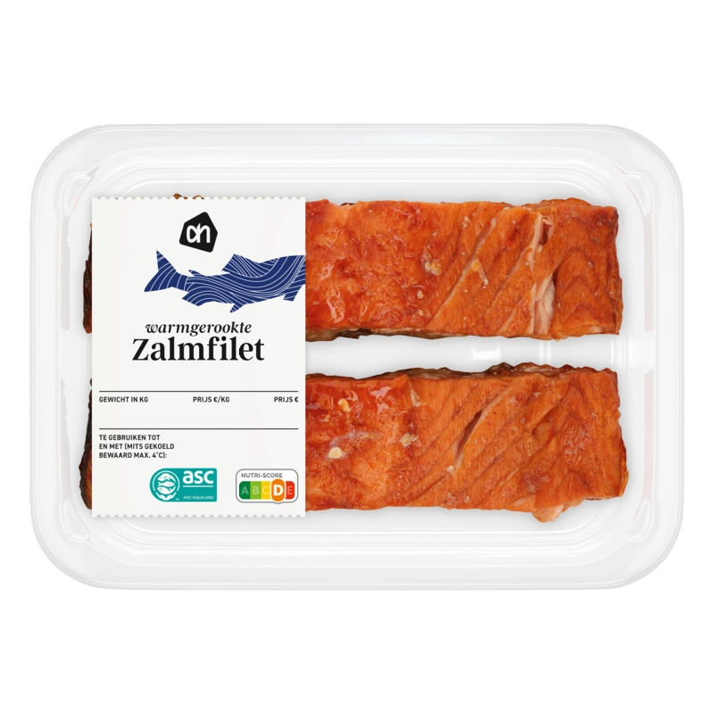 AH Warmgerookte zalmfilet