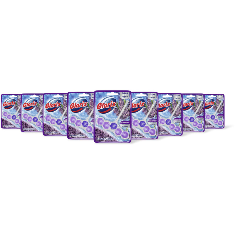 Glorix WC Blok Lavendel 9-pack