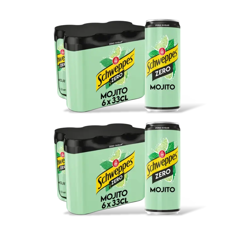 Schweppes Mojito zero 12-pack